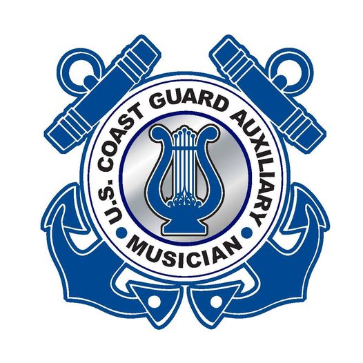 USCG Auxiliary Musician Logo